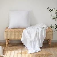 LR Home Sunty Solid Washable Throw