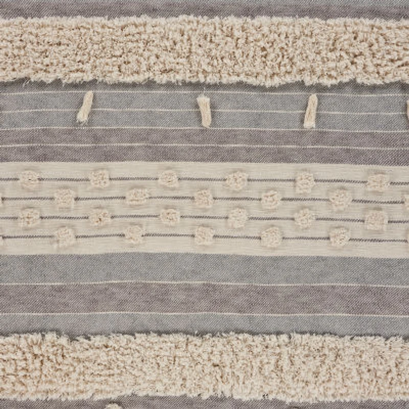 LR Home Miles Stripe Washable Throw