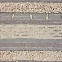 LR Home Miles Stripe Washable Throw