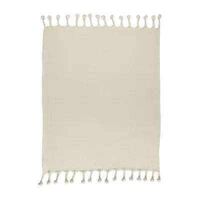 LR Home Andrew Chevron Washable Reversible Throw