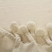 LR Home Andrew Chevron Washable Reversible Throw