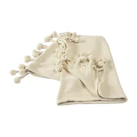 LR Home Andrew Chevron Washable Reversible Throw