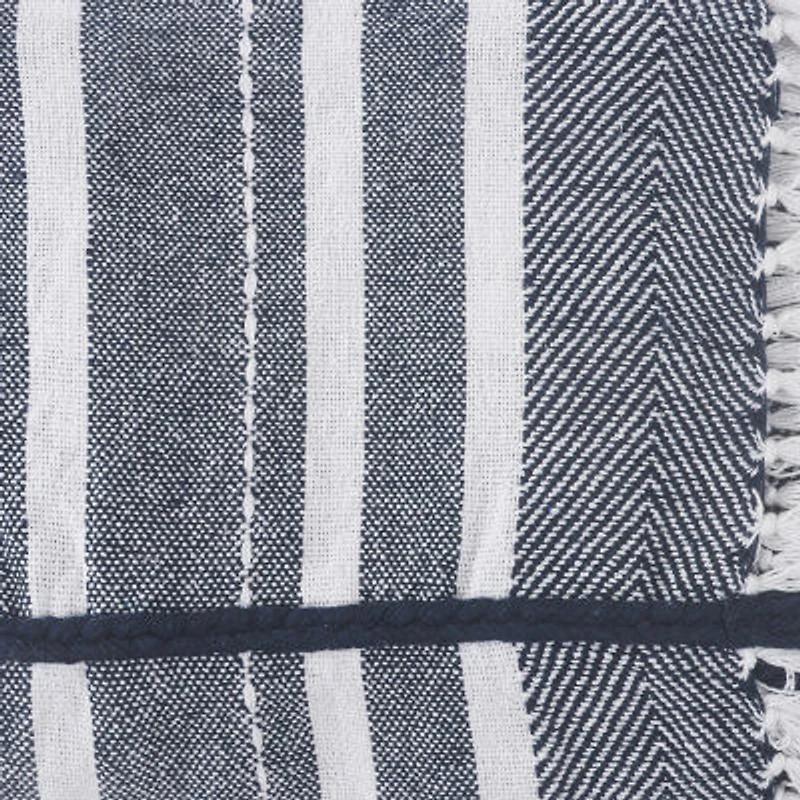 LR Home Adrian Stripe Washable Throw