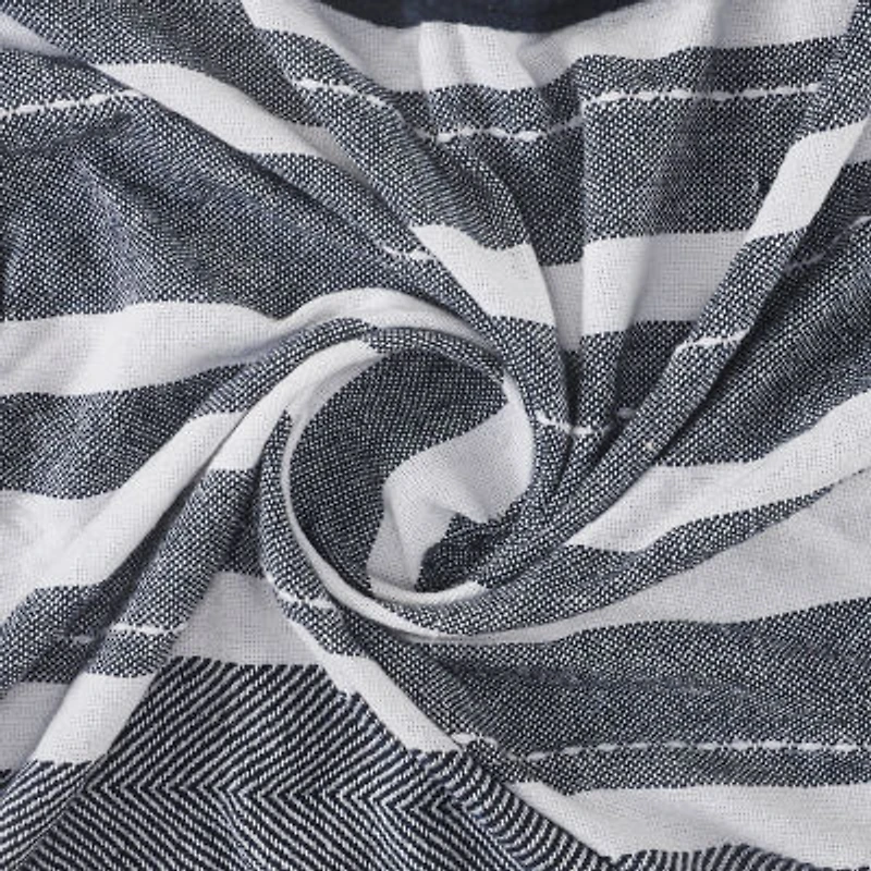 LR Home Adrian Stripe Washable Throw