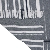 LR Home Adrian Stripe Washable Throw