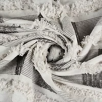 LR Home Wesley Checked Washable Throw