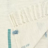 LR Home Ian Geometric Washable Throw