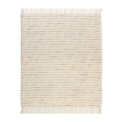 LR Home Tony Stripe Reversible Throw