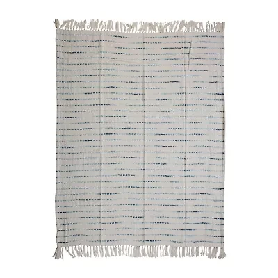 LR Home Tony Stripe Reversible Throw