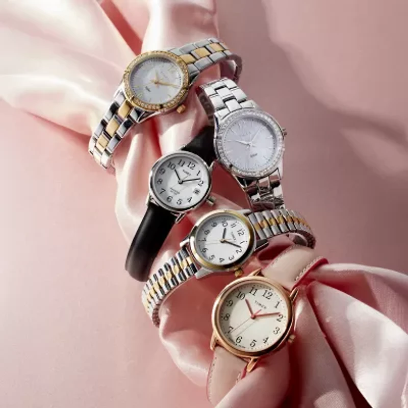 Timex Womens Two Tone Bracelet Watch Tw2v39500ji