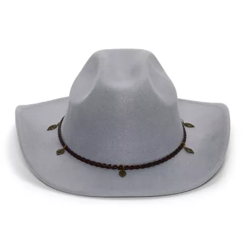 Alexis Bendel Faux Suede Womens Cowboy Hat