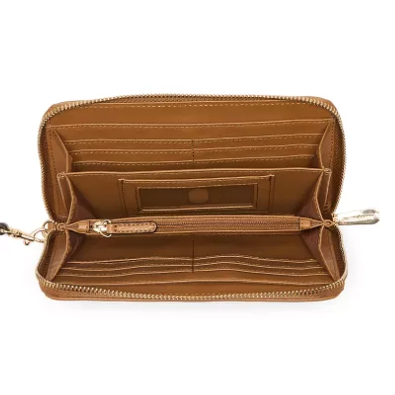Liz Claiborne Erica Womens Zip Around Wallet