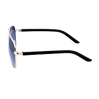 Liz Claiborne On The Dock Round Womens Aviator Sunglasses