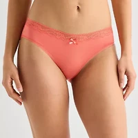 Ambrielle Cotton Bikini Panty