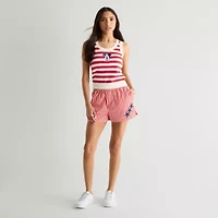 Grayson Threads, The Label Womens Juniors Sleeveless Mickey Mouse Tank Top