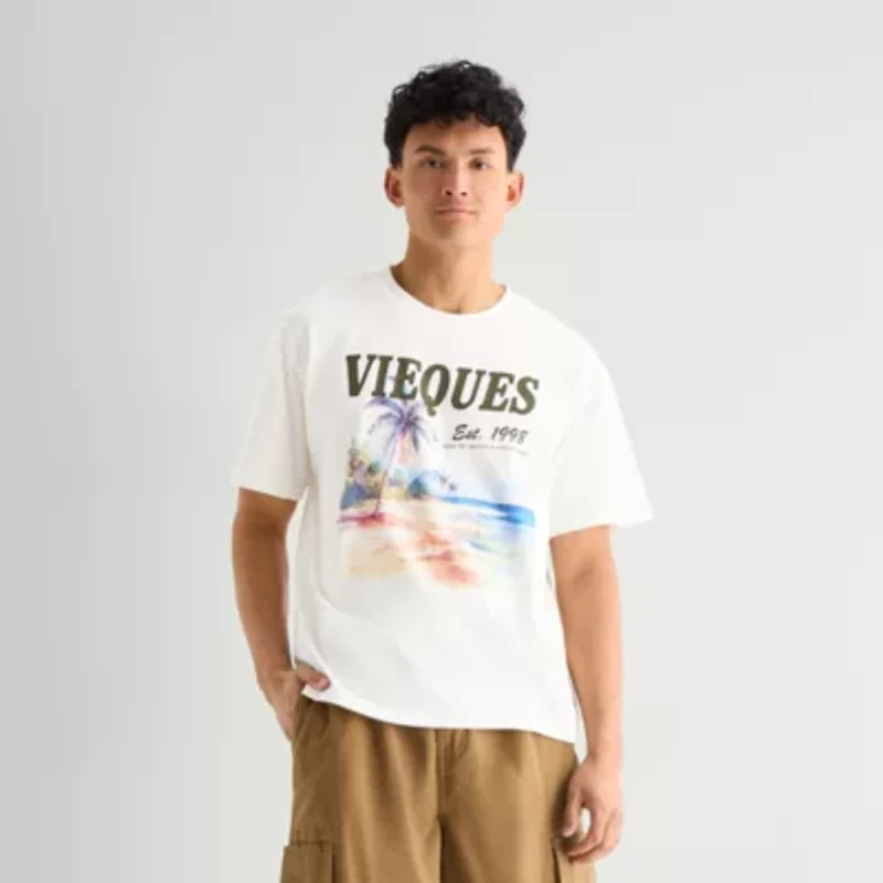 Arizona Mens Crew Neck Short Sleeve T-Shirt