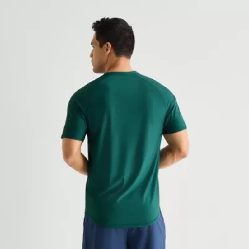Xersion Mens Crew Neck Short Sleeve Quick Dry Active T-Shirt
