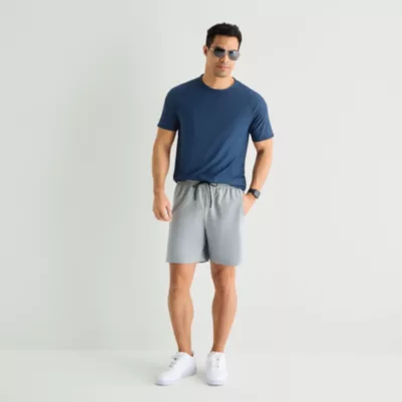 Xersion Mens Crew Neck Short Sleeve Quick Dry Active T-Shirt