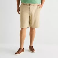 St. John's Bay Mens 10" Big and Tall Stretch Fabric Chino Short