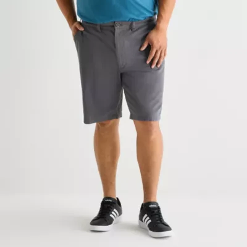 St. John's Bay Mens 10" Big and Tall Stretch Fabric Chino Short