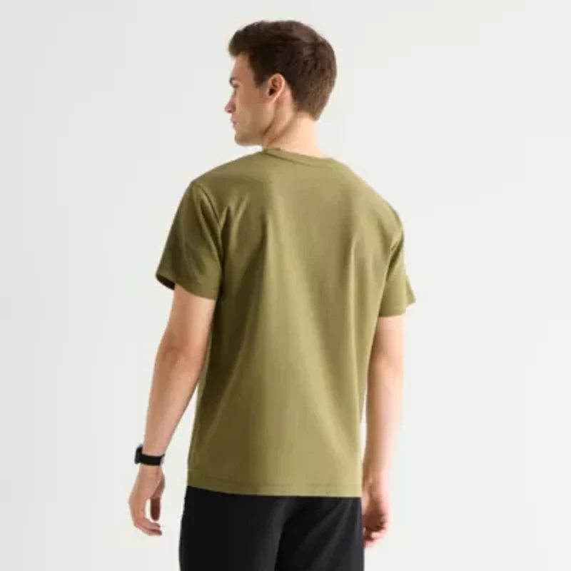 Stylus Mens Round Neck Short Sleeve T-Shirt