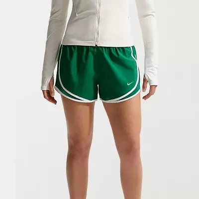 Nike Womens 3" Mid Rise Moisture Wicking Drawstring Waist Quick Dry Running Short