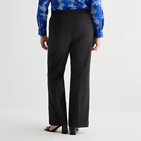 Liz Claiborne Lisa Womens Plus Flare Pull-On Pant