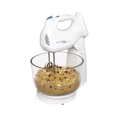 Hamilton Beach® Power Deluxe™ 6-Speed Hand/Stand Mixer