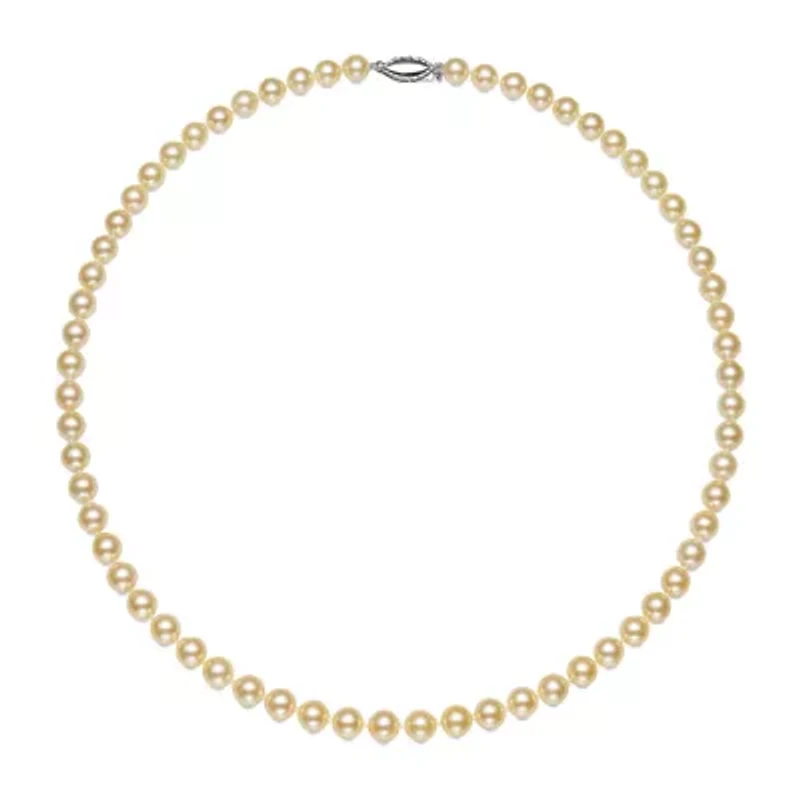 Womens Yellow Strand Necklace