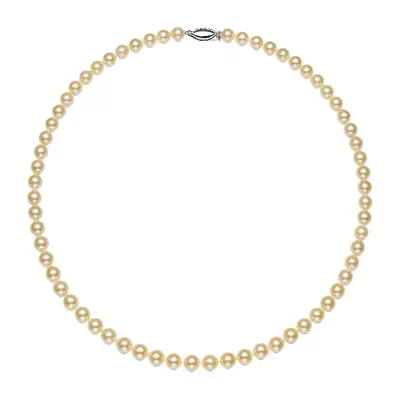 Womens Yellow Strand Necklace