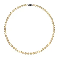 Womens Yellow Strand Necklace