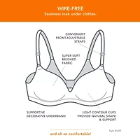 Warners® Cloud 9® Super Soft Wireless Lightly Lined Comfort Bra 1269