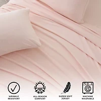 Linery Heathered Jersey Sheet Set