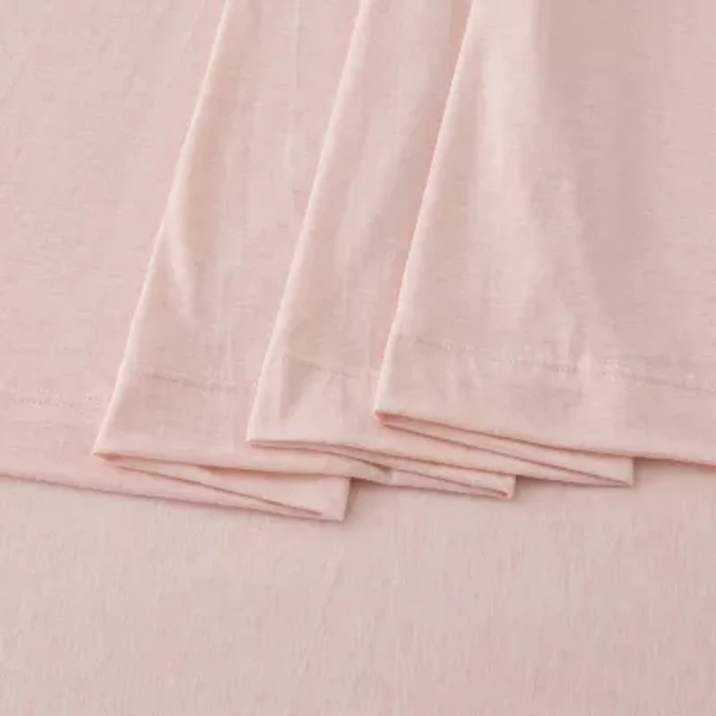 Linery Heathered Jersey Sheet Set