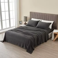 Linery Heathered Jersey Sheet Set