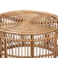 Aliane Rattan Round Rattan Coffee Table