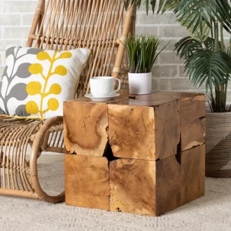 Eldora Wooden End Table