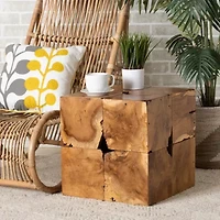 Eldora Wooden End Table