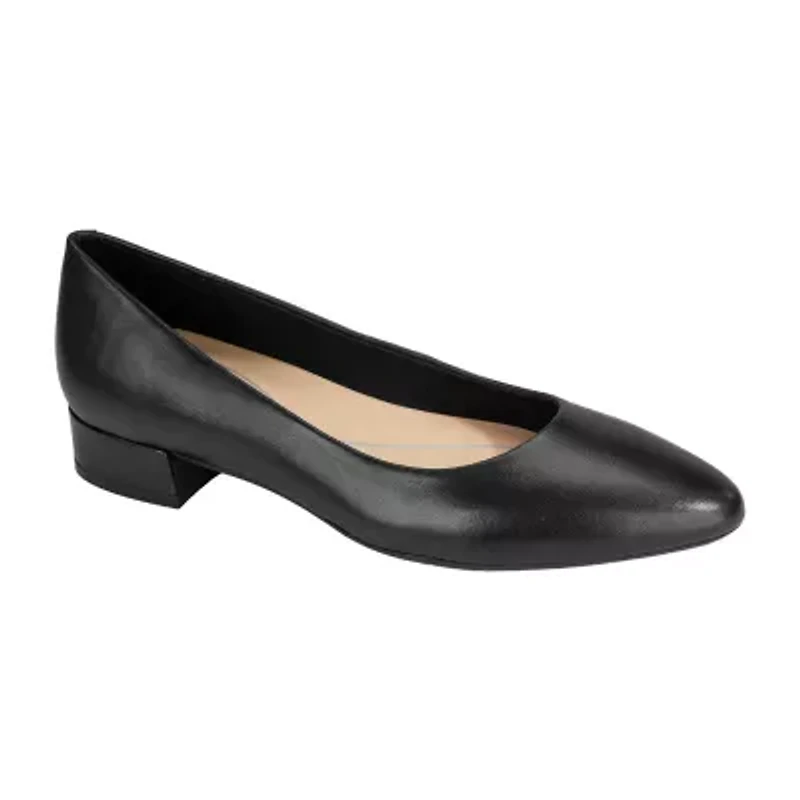 Easy Spirit Caldise Womens Closed Toe Block Heel Pumps