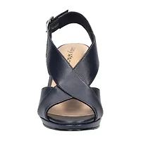 Easy Street Womens Christy Heeled Sandals