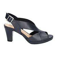 Easy Street Womens Christy Heeled Sandals