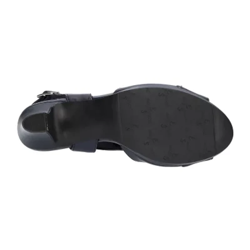 Easy Street Womens Christy Heeled Sandals