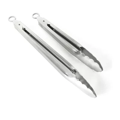 Martha Stewart Stainless Steel 2-pc. Tongs Set