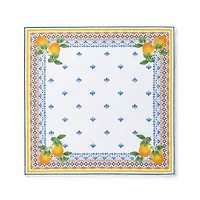 Elrene Home Fashions 4-pc. Capri Lemon Napkin Set