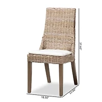 Toby 2-pc. Dining Chair