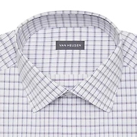 Van Heusen Stain Shield Mens Regular Fit Stretch Fabric Wrinkle Free Long Sleeve Dress Shirt