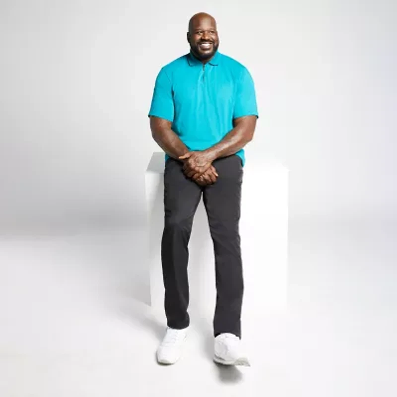 Shaquille O'Neal XLG Big and Tall Mens Tapered Athletic Fit Jean
