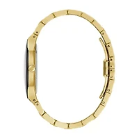 Bulova Mens Gold Tone Stainless Steel Bracelet Watch 97a183