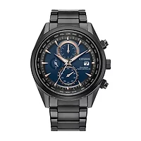 Citizen Mens Black Stainless Steel Bracelet Watch At8265-57l