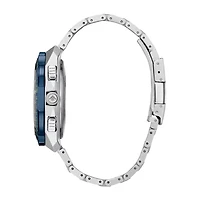 Citizen Mens Silver Tone Stainless Steel Bracelet Watch Jy8125-54l